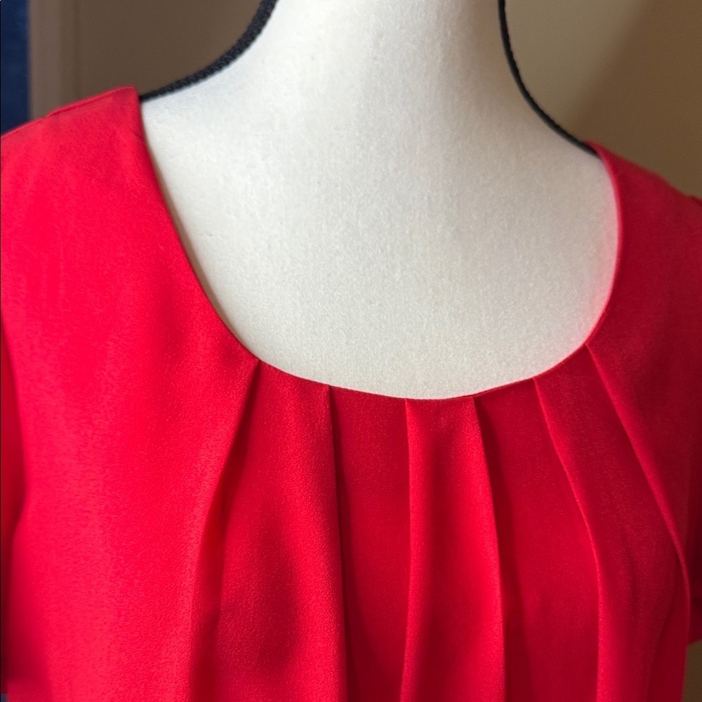 Red Women's Top - Picture 6 of 10